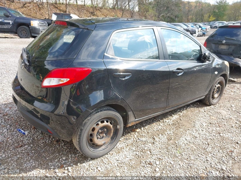 Vin: jm1de1kz6c0143334, lot: 46859198, mazda mazda2 sport 20124