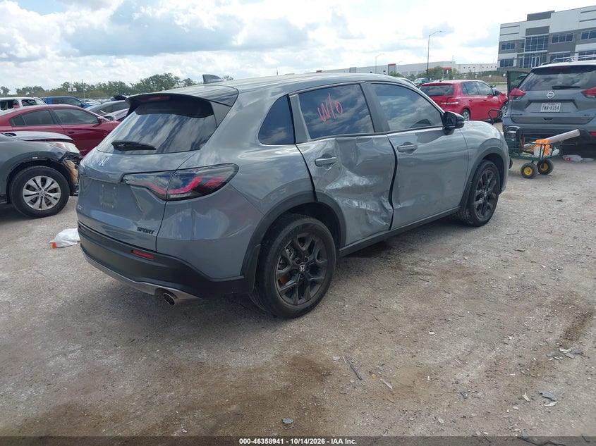 Vin: 3czrz1h55rm742367, lot: 46859220, honda hr-v 2wd sport/2wd sport w/o bsi 20244