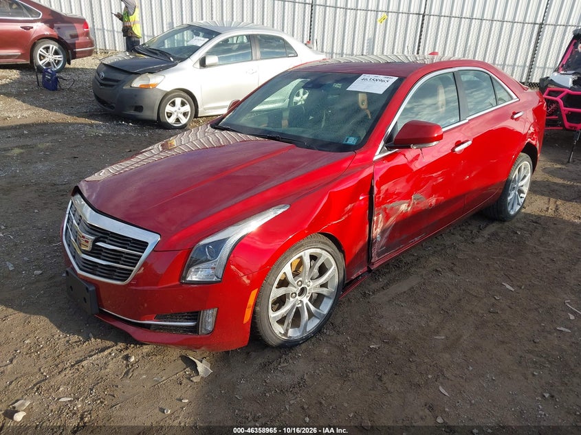 2016 Cadillac Ats Premium Collection, Left & Right Side, IAAI, VIN 1G6AL5SX0G0170195 — photo 2
