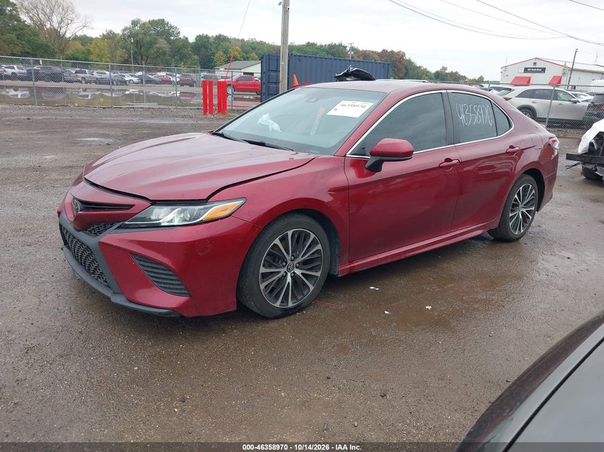 2018 Toyota Camry Se, По кругу, IAAI, VIN 4T1B11HK9JU613158 — фото 2