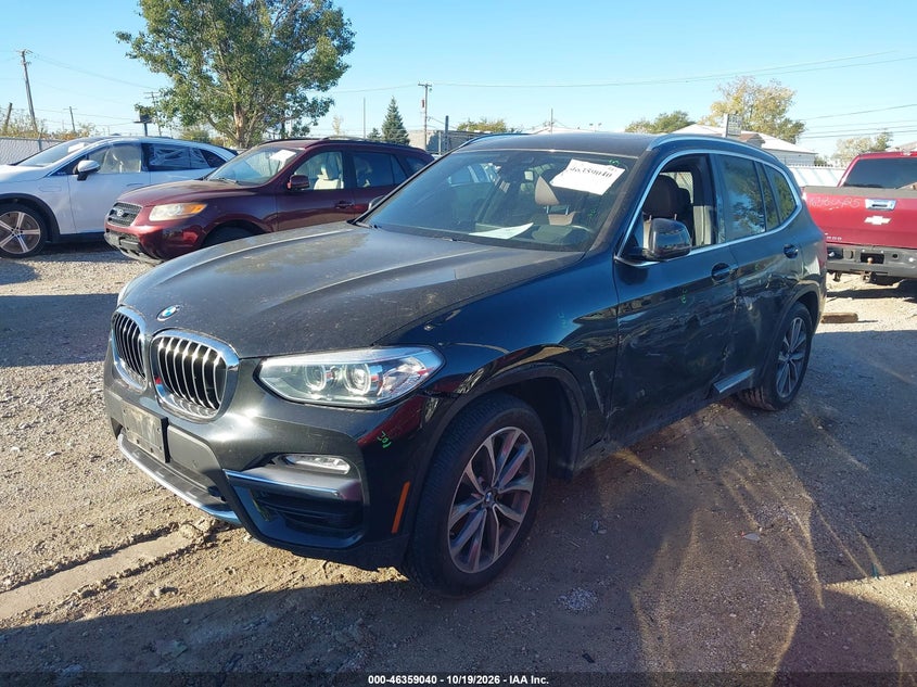 Vin: 5uxtr9c52klr03751, lot: 46859319, bmw x3 xdrive30i 20192