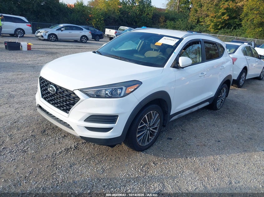2020 Hyundai Tucson Sel, Rear, IAAI, VIN KM8J33AL5LU229238 — photo 2