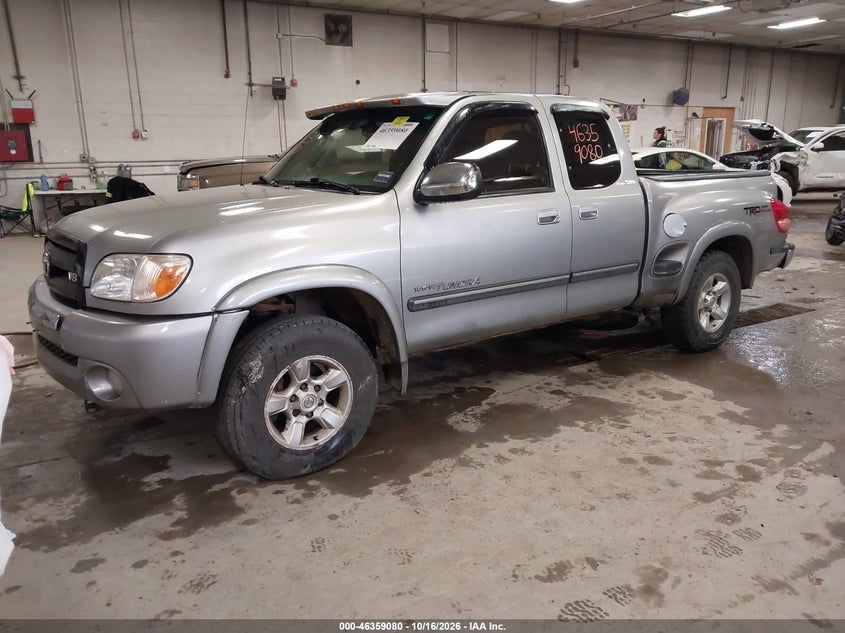 2006 Toyota Tundra Sr5 V8, Обычный износ, IAAI, VIN 5TBBT44116S480266 — фото 2