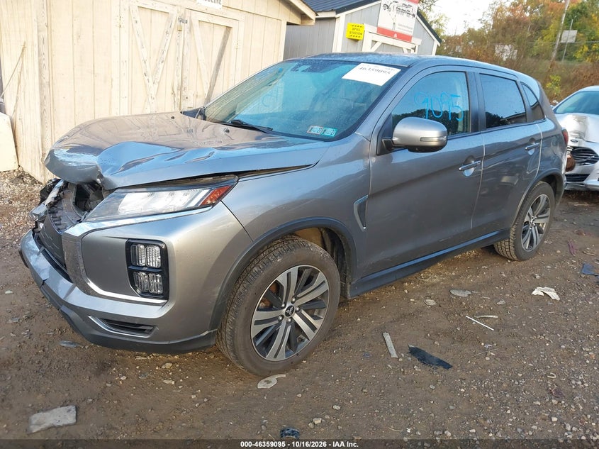 2021 Mitsubishi Outlander Sport 2.0 Se 2Wd, Front End, IAAI, VIN JA4APVAU3MU011405 — photo 2