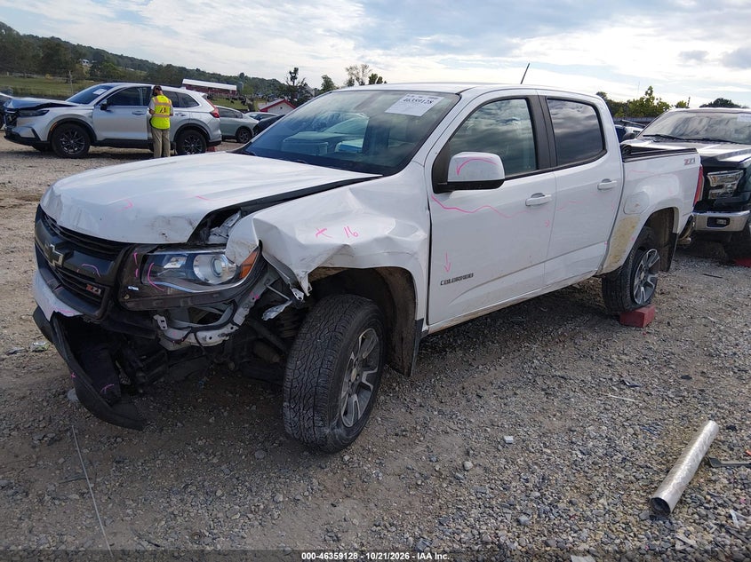 Vin: 1gcgtden8j1278559, lot: 46859407, chevrolet colorado z71 20182