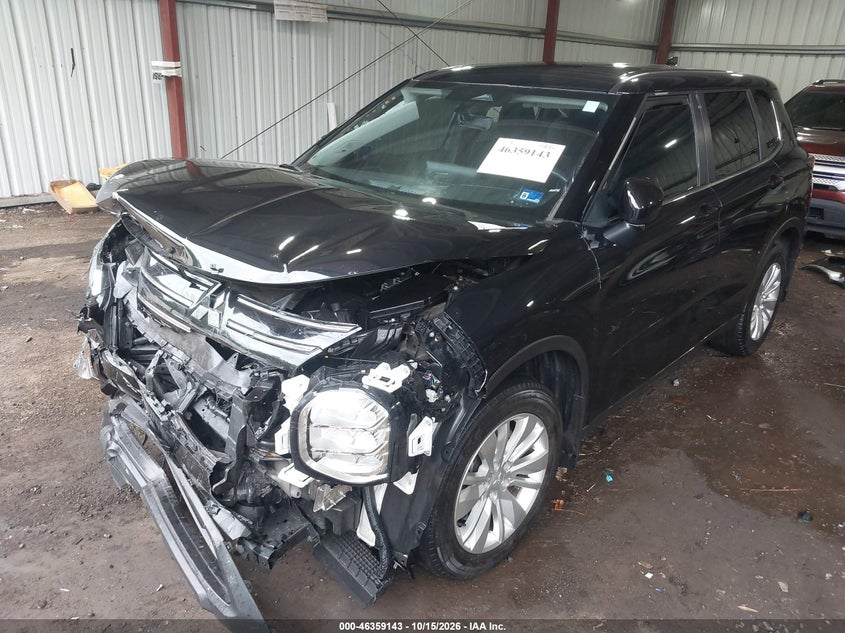 Vin: ja4j3ua83sz013485, lot: 46859422, mitsubishi outlander es 2.5 2wd 20252