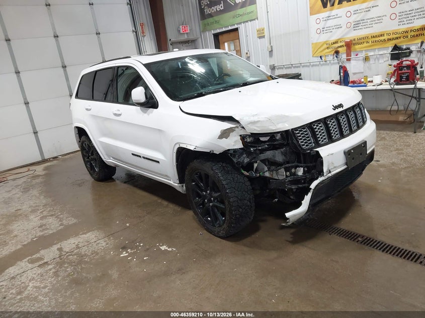 Vin: 1c4rjfag8jc203804, lot: 46859489, jeep grand cherokee altitude 4x4 20181