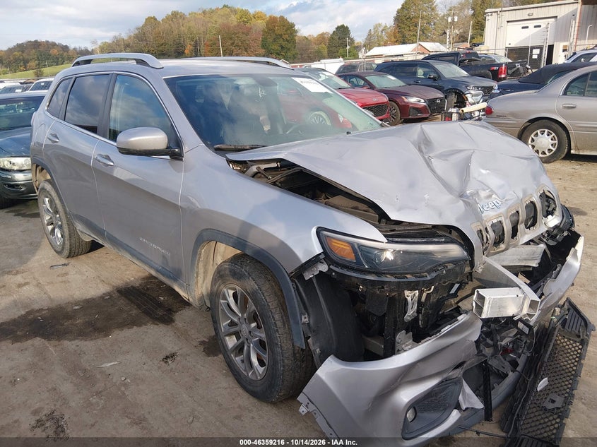 Vin: 1c4pjmlb7kd424206, lot: 46859495, jeep cherokee latitude plus 4x4 20191
