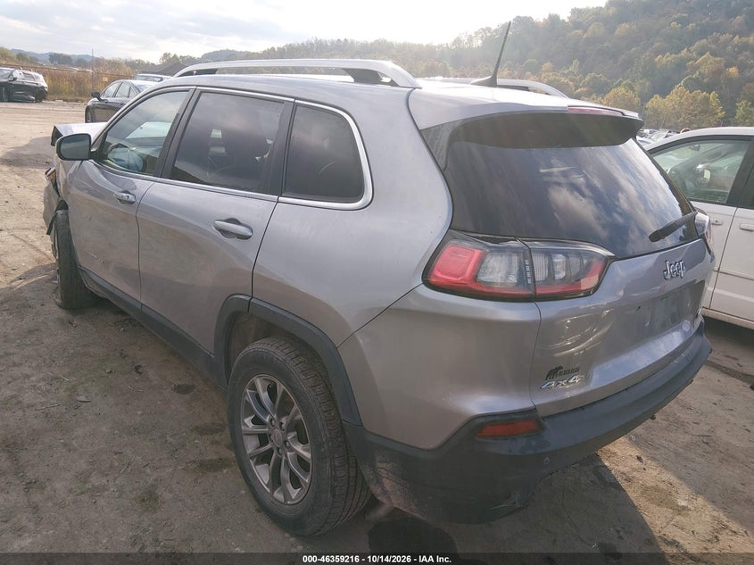 Vin: 1c4pjmlb7kd424206, lot: 46859495, jeep cherokee latitude plus 4x4 20193