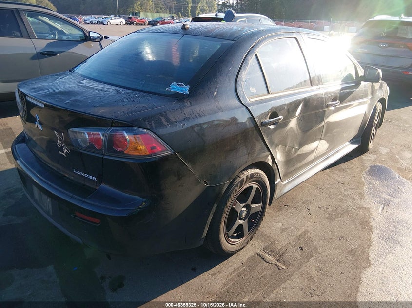 Vin: ja32u2fu6cu022048, lot: 46859604, mitsubishi lancer es 20124