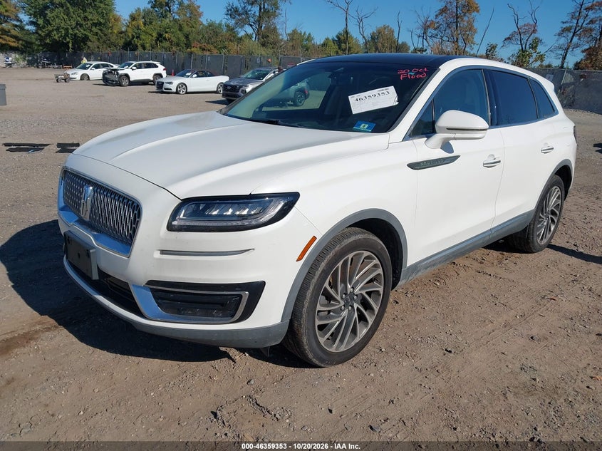Vin: 2lmpj8k96lbl15622, lot: 46859632, lincoln nautilus reserve 20202