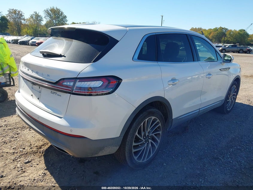 Vin: 2lmpj8k96lbl15622, lot: 46859632, lincoln nautilus reserve 20204