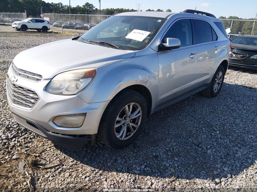 2017 Chevrolet Equinox Lt, Оба бока, IAAI, VIN 2GNALCEK6H6318481 — фото 2