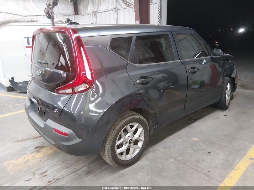 Vin: kndj23auxl7106081, lot: 46859670, kia soul s 20204