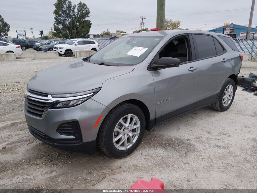 2023 Chevrolet Equinox Fwd 1Fl, All Over, IAAI, VIN 3GNAXFEG1PL190873 — photo 2