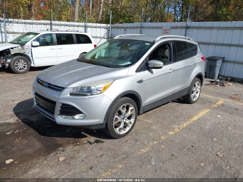 Vin: 1fmcu9j99eua49521, lot: 46859728, ford escape titanium 20142
