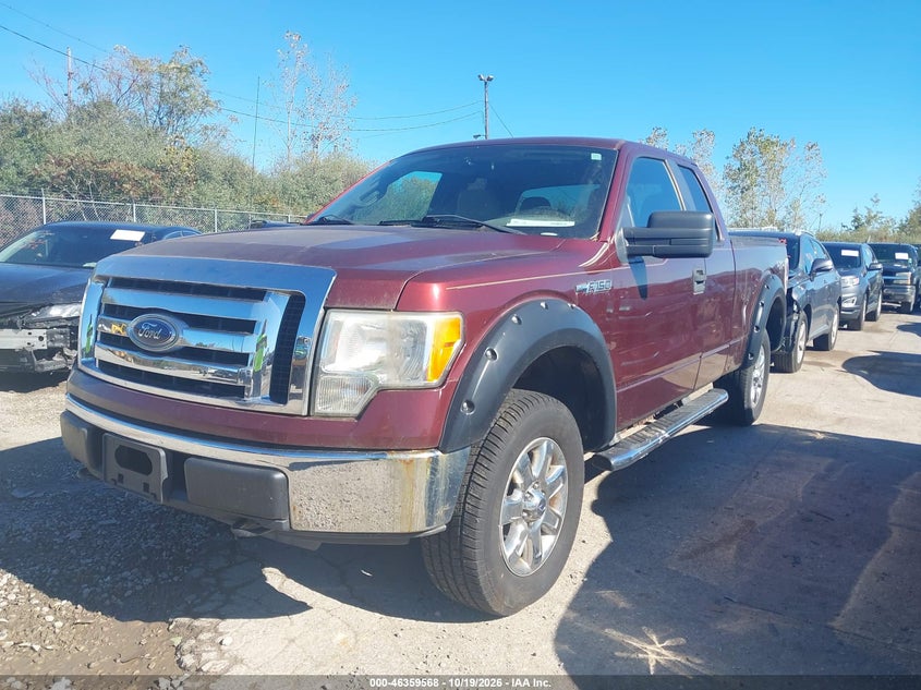 Vin: 1ftex1e82afa29455, lot: 46859847, ford f-150 stx/xl/xlt 20102