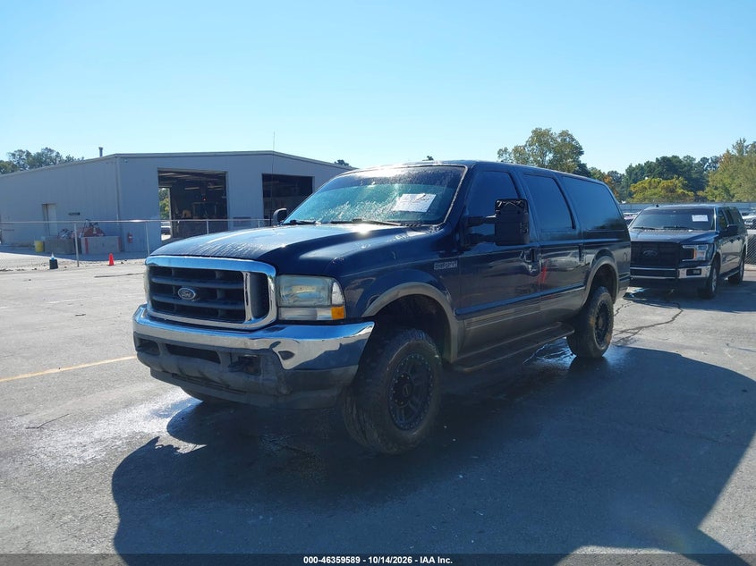 FORD EXCURSION 2000 VIN 1FMNU43S7YEB39650