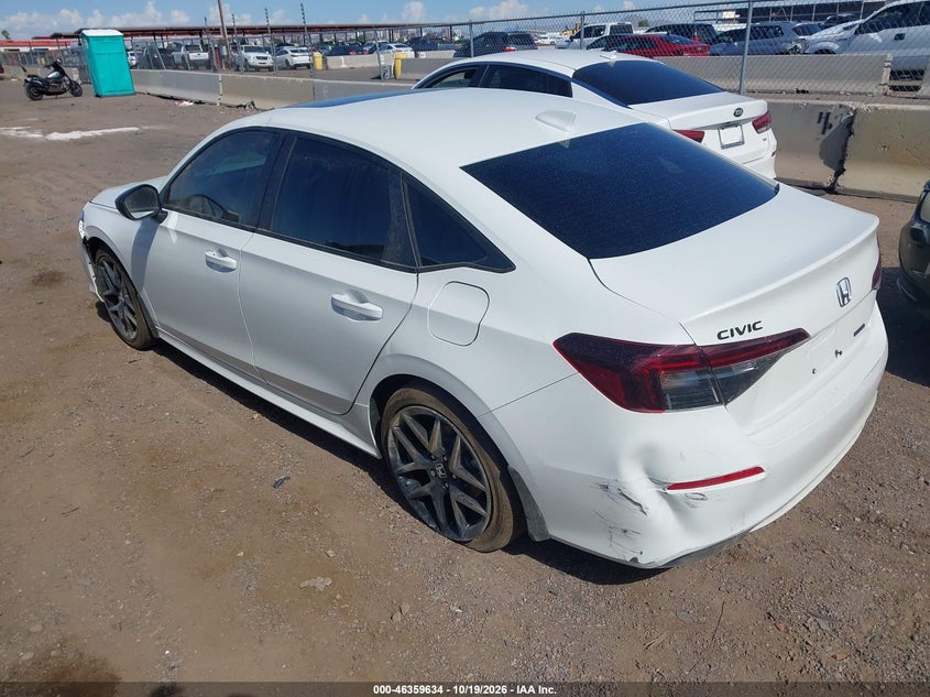 Vin: 2hgfe4f85th359362, lot: 46859913, honda civic hybrid sport/sport touring 20263