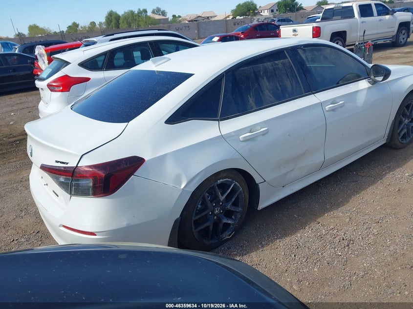 Vin: 2hgfe4f85th359362, lot: 46859913, honda civic hybrid sport/sport touring 20264