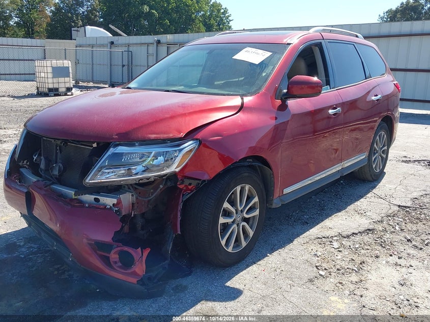 Vin: 5n1ar2mn1ec639226, lot: 46859953, nissan pathfinder sl 20142