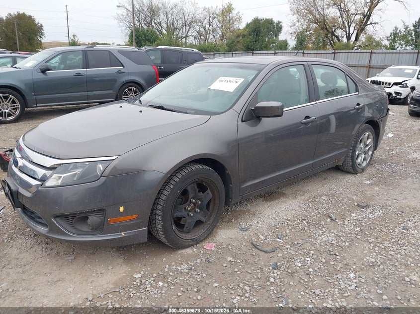 Vin: 3fahp0ha5br132692, lot: 46859957, ford fusion se 20112