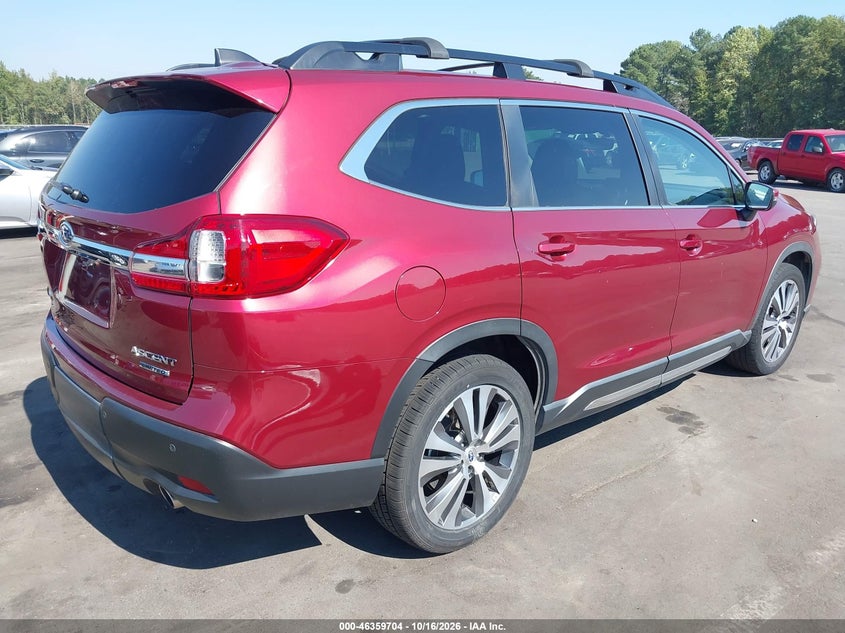 Vin: 4s4wmamd1k3452926, lot: 46859984, subaru ascent limited 20194