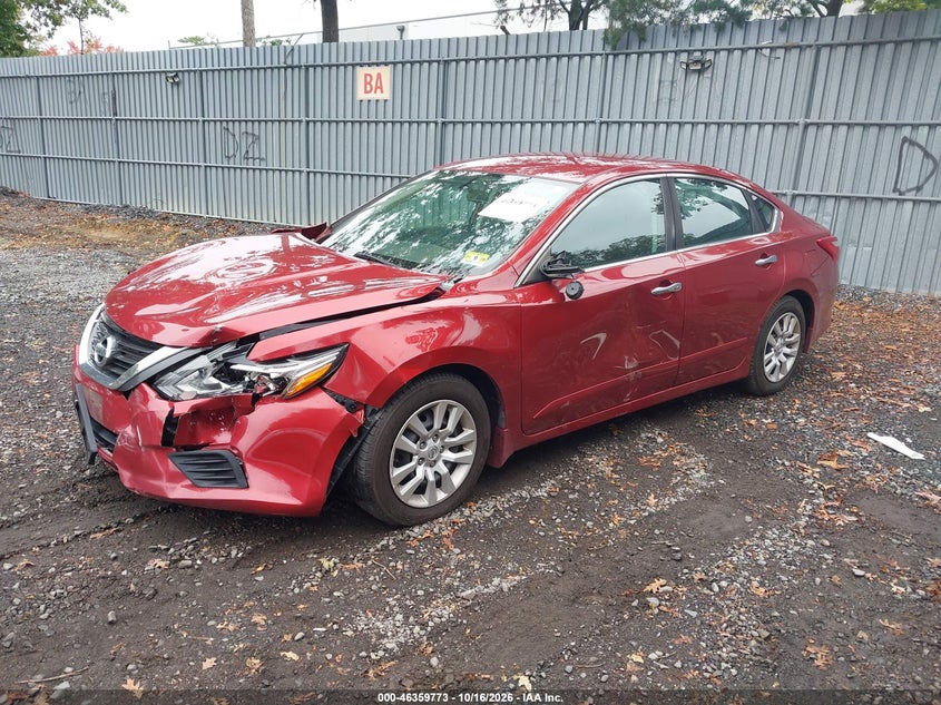Vin: 1n4al3ap7gn378859, lot: 46860052, nissan altima 2.5 s 20162