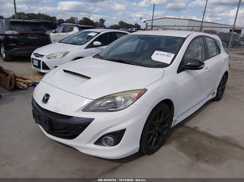 2013 Mazda Mazdaspeed3 Touring, Обычный износ, IAAI, VIN JM1BL1L32D1783656 — фото 2