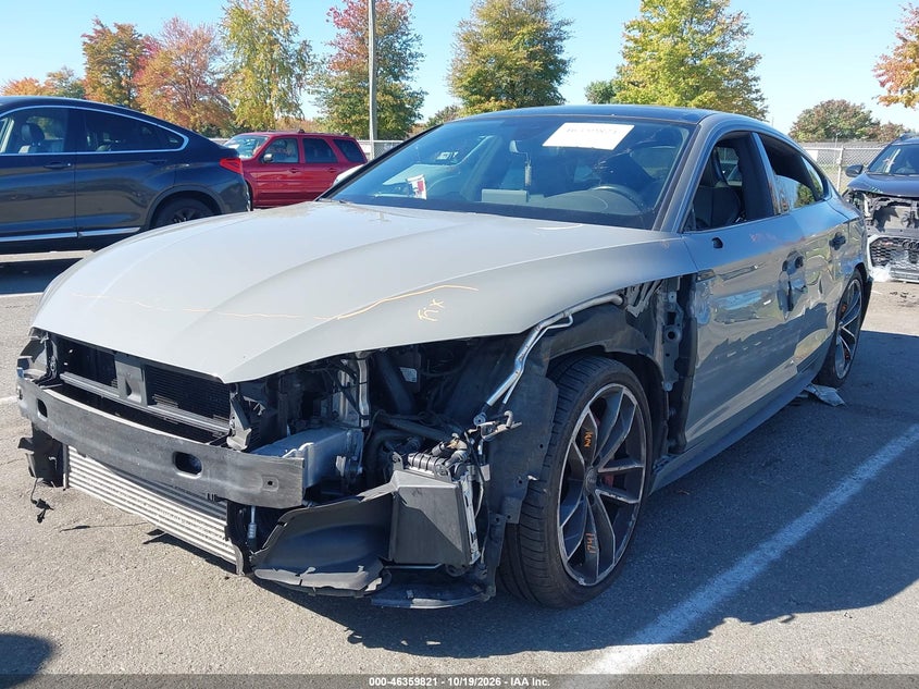 2019 Audi S5 3.0T Premium, Left Side, IAAI, VIN WAUB4CF54KA016827 — photo 2