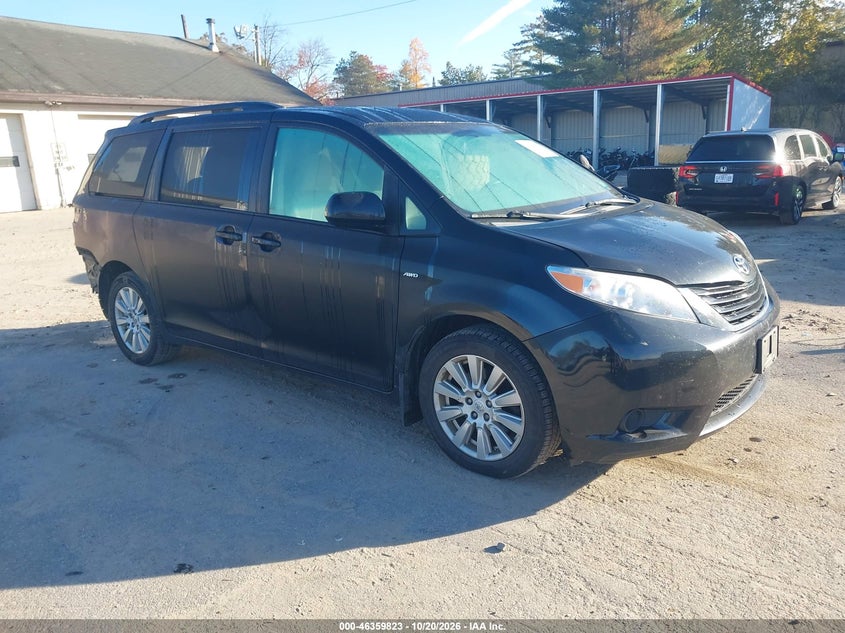 Vin: 5tdjz3dc2hs167159, lot: 46860101, toyota sienna le 7 passenger 2017 img_1