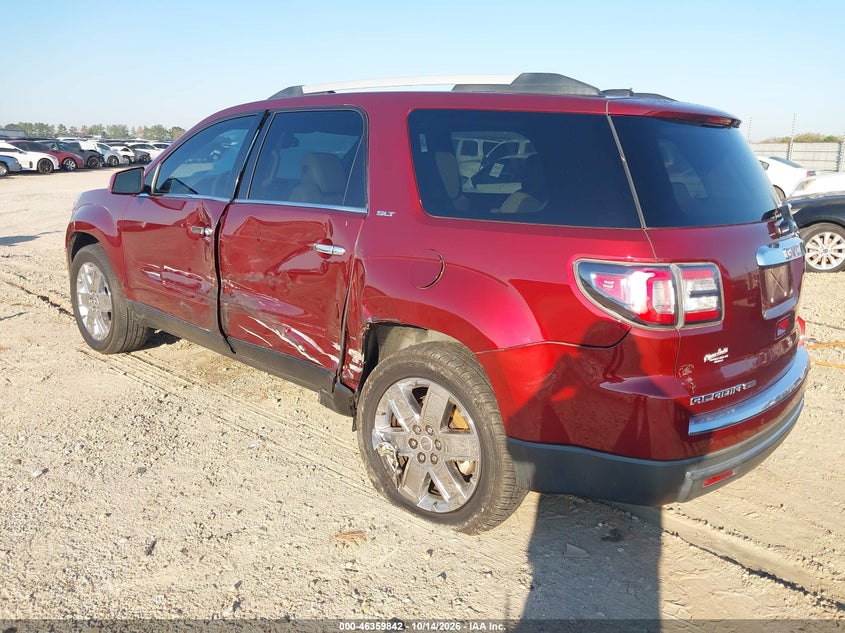 Vin: 1gkkrskd2hj134531, lot: 46860121, gmc acadia limited 20173