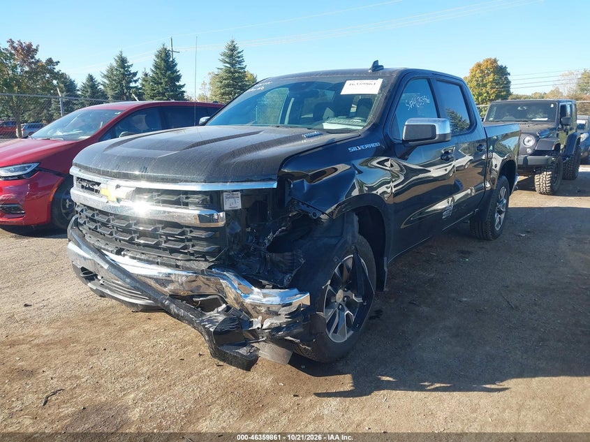 Vin: 3gcpkkek8tg187373, lot: 46860140, chevrolet silverado 1500 4wd  short bed lt with 2fl 20262