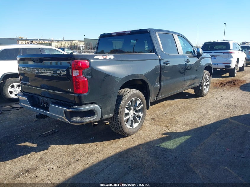 Vin: 3gcpkkek8tg187373, lot: 46860140, chevrolet silverado 1500 4wd  short bed lt with 2fl 20264