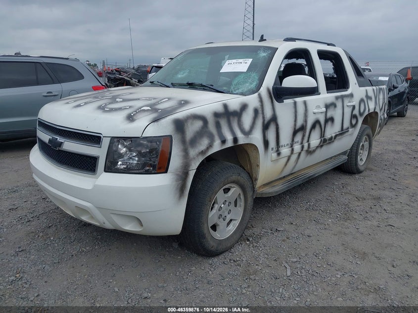 2007 Chevrolet Avalanche 1500 Lt, All Over, IAAI, VIN 3GNEC12087G316534 — photo 2