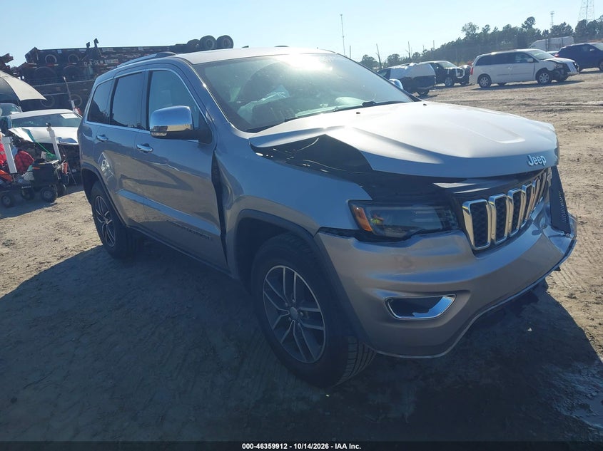 Vin: 1c4rjebg9hc867760, lot: 46860191, jeep grand cherokee limited 4x2 20171