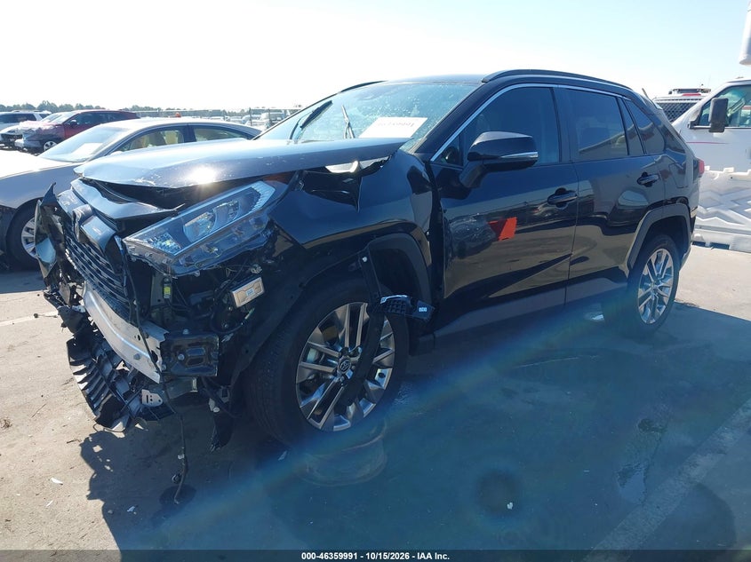 2020 Toyota Rav4 Xle Premium, Front End, IAAI, VIN 2T3C1RFV2LC043287 — photo 2