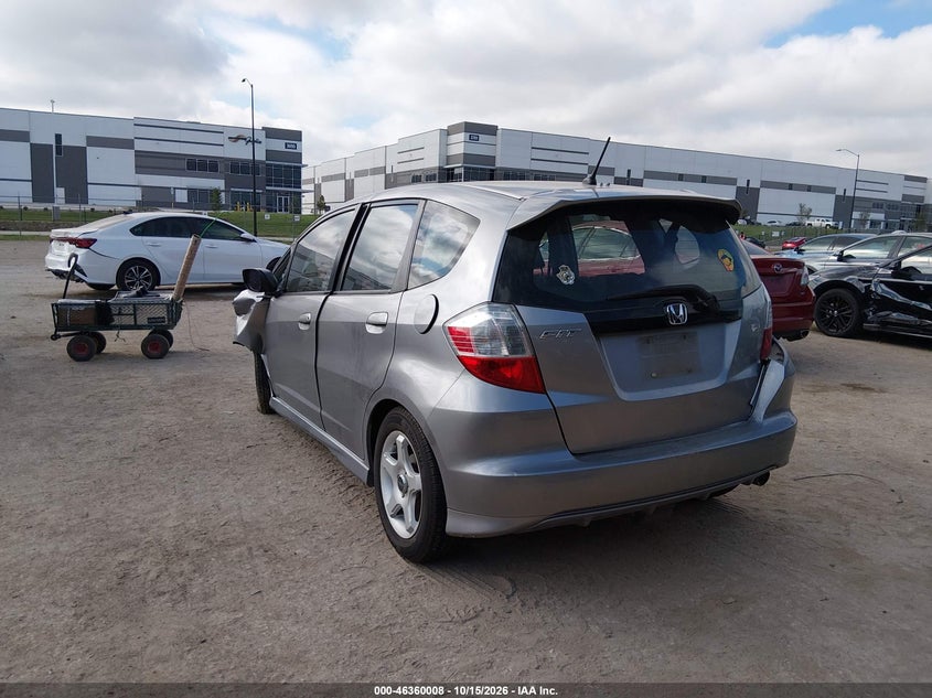 Vin: jhmge8h43as016235, lot: 46860287, honda fit sport 20103