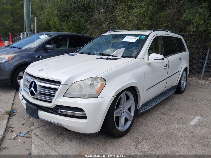 2012 Mercedes-Benz Gl 550 4Matic, Обычный износ, IAAI, VIN 4JGBF8GE9CA784437 — фото 2