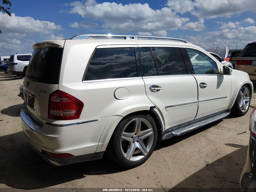 Vin: 4jgbf8ge9ca784437, lot: 46860299, mercedes-benz gl 550 4matic 20124
