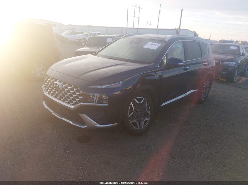 2023 Hyundai Santa Fe Limited, Left Side, IAAI, VIN 5NMS44AL0PH564691 — photo 2