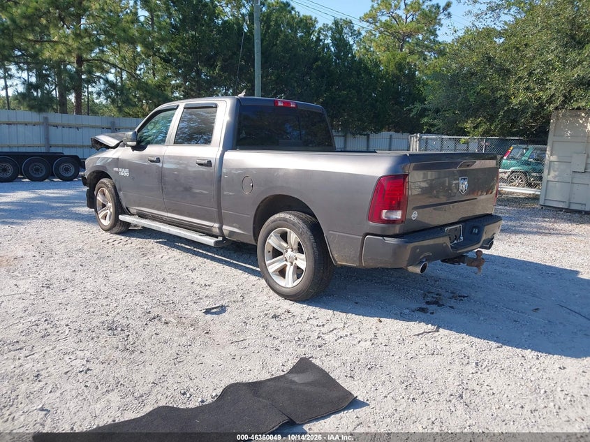 Vin: 1c6rr6ut1fs722828, lot: 46860328, ram 1500 sport 20153