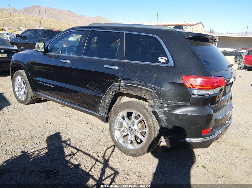 Vin: 1c4rjfjgxec355122, lot: 46860355, jeep grand cherokee summit 20143