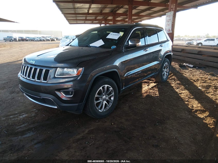 2014 Jeep Grand Cherokee Limited, Normal Wear & Tear, IAAI, VIN 1C4RJFBG6EC422474 — photo 2