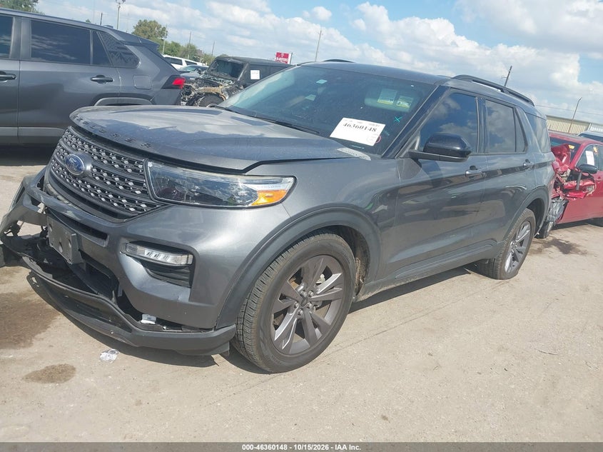 Vin: 1fmsk7dh2pga50343, lot: 46860427, ford explorer xlt 20232