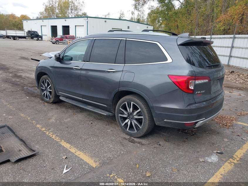 Vin: 5fnyf6h02lb049201, lot: 46860436, honda pilot awd elite 20203