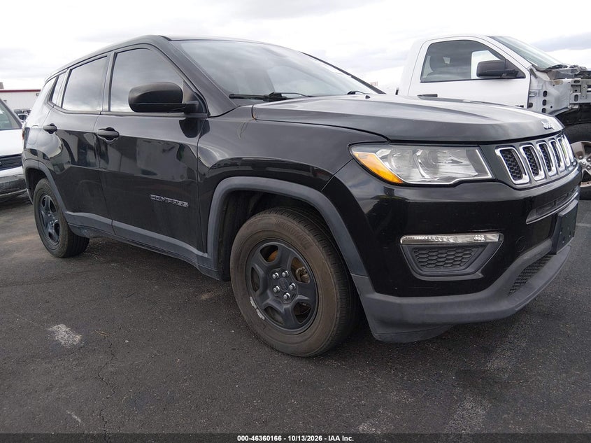 Vin: 3c4njcabxkt809225, lot: 46860445, jeep compass sport fwd 2019 img_1