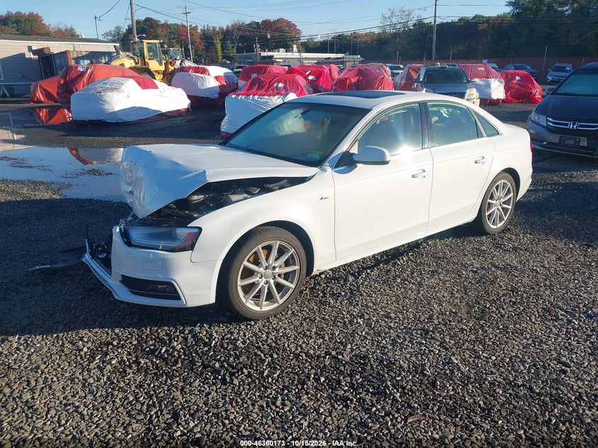 Vin: wauffafl4fn018560, lot: 46860452, audi a4 2.0t premium 20152