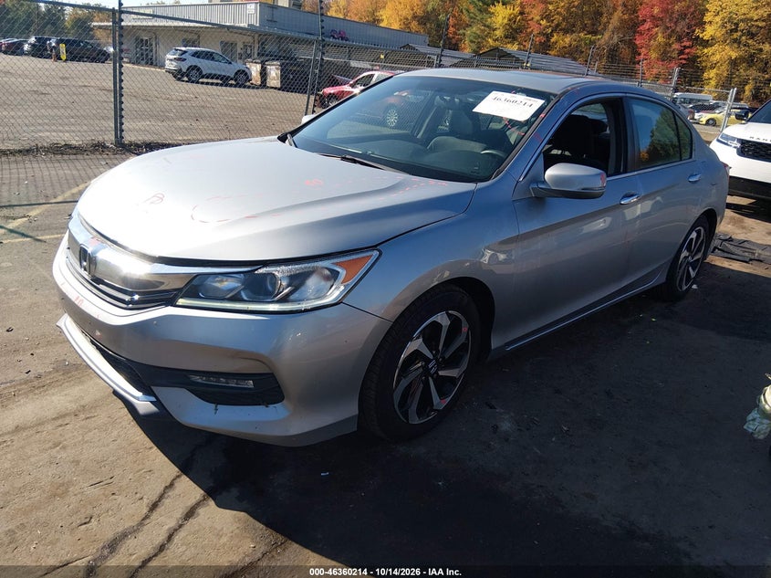 2016 Honda Accord Ex, Правый зад, IAAI, VIN 1HGCR2F70GA171176 — фото 2