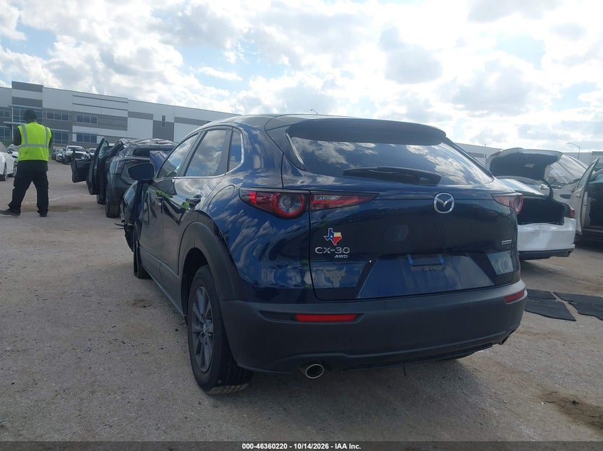 Vin: 3mvdmbam9rm647895, lot: 46860499, mazda cx-30 2.5 s 20243